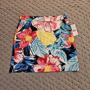 Floral Skort